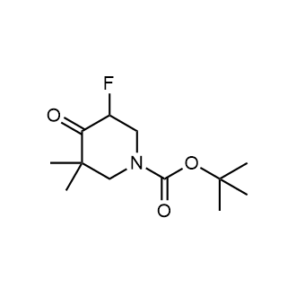 tert-Butyl 5-fluoro-3,3-dimethyl-4-oxopiperidine-1-carboxylate|CS-0652422
