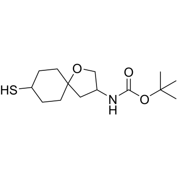 tert-Butyl (8-mercapto-1-oxaspiro[4.5]decan-3-yl)carbamate|CS-0652450