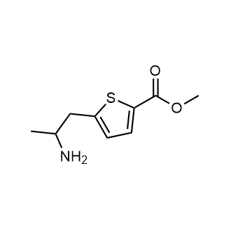 Methyl 5-(2-aminopropyl)thiophene-2-carboxylate|CS-0652671