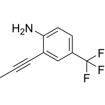 2-(Prop-1-yn-1-yl)-4-(trifluoromethyl)aniline|CS-0652697