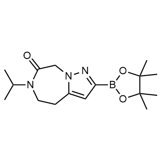 6-Isopropyl-2-(4,4,5,5-tetramethyl-1,3,2-dioxaborolan-2-yl)-5,6-dihydro-4H-pyrazolo[1,5-d][1,4]diazepin-7(8H)-one|CS-0652716