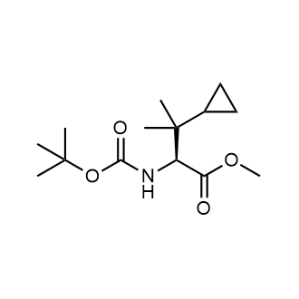 Methyl (S)-2-((tert-butoxycarbonyl)amino)-3-cyclopropyl-3-methylbutanoate|CS-0652778