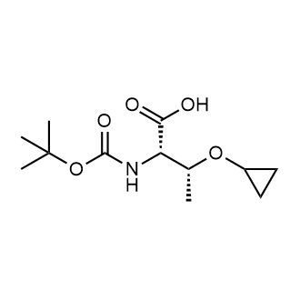 N-(tert-Butoxycarbonyl)-O-cyclopropyl-L-threonine|CS-0652803