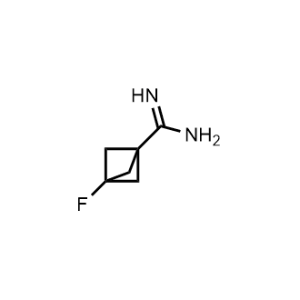 3-Fluorobicyclo[1.1.1]pentane-1-carboxamidine|CS-0652949
