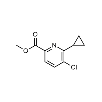 Methyl 5-chloro-6-cyclopropyl-2-pyridinecarboxylate|CS-0653013
