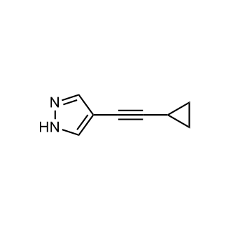 4-(2-Cyclopropylethynyl)-1H-pyrazole|CS-0653061