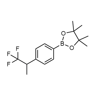 4,4,5,5-Tetramethyl-2-[4-(2,2,2-trifluoro-1-methylethyl)phenyl]-1,3,2-dioxaborolane|CS-0653098