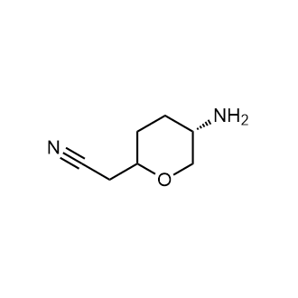 (5S)-5-Aminotetrahydro-2H-pyran-2-acetonitrile|CS-0653107