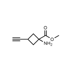Methyl 1-amino-3-ethynylcyclobutane-1-carboxylate|CS-0653304