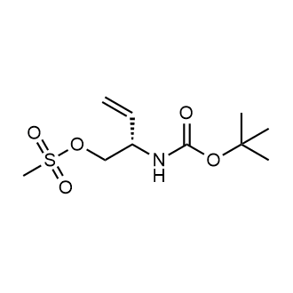 1,1-Dimethylethyl N-[(1S)-1-[[(methylsulfonyl)oxy]methyl]-2-propen-1-yl]carbamate|CS-0653550