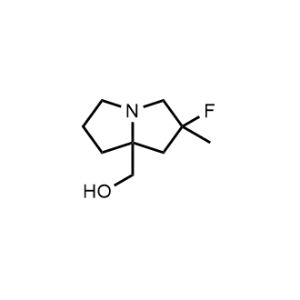 1H-Pyrrolizine-7a(5H)-methanol, 2-fluorotetrahydro-2-methyl-|CS-0653957