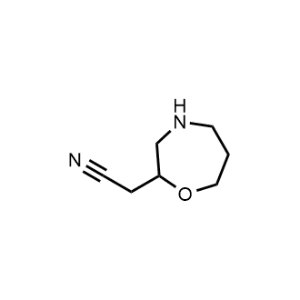 1,4-Oxazepine-2-acetonitrile, hexahydro-|CS-0653959