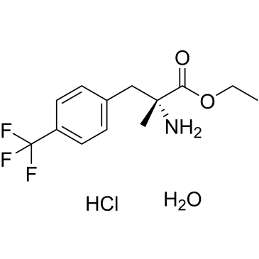Ethyl (R)-2-amino-2-methyl-3-(4-(trifluoromethyl)phenyl)propanoate hydrochloride hydrate|CS-0654037