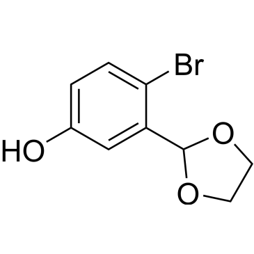 4-Bromo-3-(1,3-dioxolan-2-yl)phenol|CS-0654121
