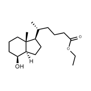 1H-Indene-1-pentanoic acid, octahydro-4-hydroxy-δ,7a-dimethyl-, ethyl ester, [1R-[1α(R*),3aβ,4α,7aα]]-|CS-0654131