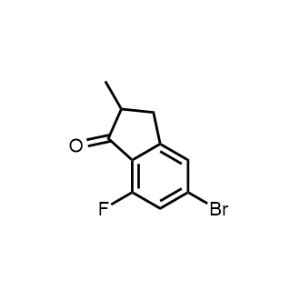 5-Bromo-7-fluoro-2-methyl-2,3-dihydro-1H-inden-1-one|CS-0654148