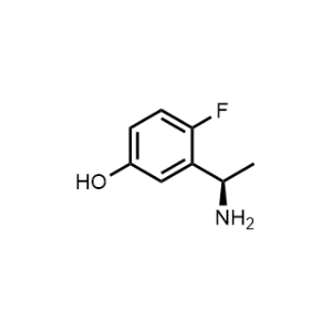 (R)-3-(1-Aminoethyl)-4-fluorophenol|CS-0654316