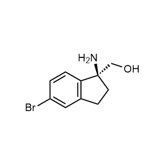 (S)-(1-Amino-5-bromo-2,3-dihydro-1H-inden-1-yl)methanol|CS-0654338