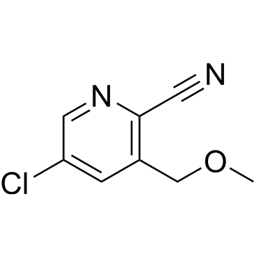 5-Chloro-3-(methoxymethyl)picolinonitrile|CS-0654662