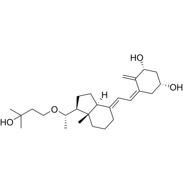 (1R,3R,5Z)-4-Methylene-5-[(2E)-[(1S,3aS,7aS)-octahydro-1-[(1S)-1-(3-hydroxy-3-methylbutoxy)ethyl]-7a-methyl-4H-inden-4-ylidene]ethylidene]-1,3-cyclohexanediol|CS-0654984