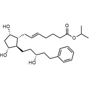 rel-1-Methylethyl 7-[(1R,2R,3R,5S)-3,5-dihydroxy-2-[(3R)-3-hydroxy-5-phenylpentyl]cyclopentyl]-5-heptenoate|CS-0655118