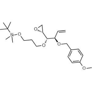 (3R,4S)-1-(4-Methoxyphenyl)-10,10,11,11-tetramethyl-4-((R)-oxiran-2-yl)-3-vinyl-2,5,9-trioxa-10-siladodecane-1|CS-0655242