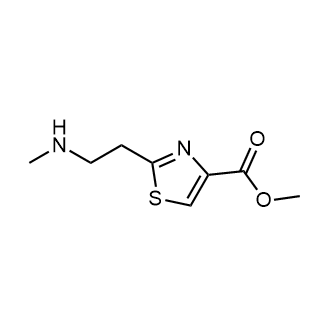 Methyl 2-[2-(methylamino)ethyl]-4-thiazolecarboxylate|CS-0655243