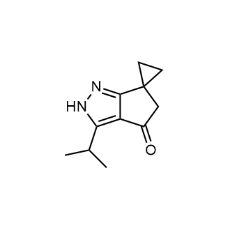 3-Isopropyl-2H-spiro[cyclopenta[c]pyrazole-6,1'-cyclopropan]-4(5H)-one|CS-0655498