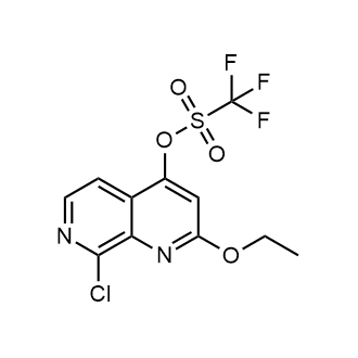 8-Chloro-2-ethoxy-1,7-naphthyridin-4-yl 1,1,1-trifluoromethanesulfonate|CS-0655503