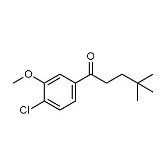 1-(4-Chloro-3-methoxyphenyl)-4,4-dimethylpentan-1-one|CS-0655537