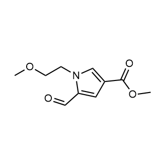 Methyl 5-formyl-1-(2-methoxyethyl)-1H-pyrrole-3-carboxylate|CS-0655538
