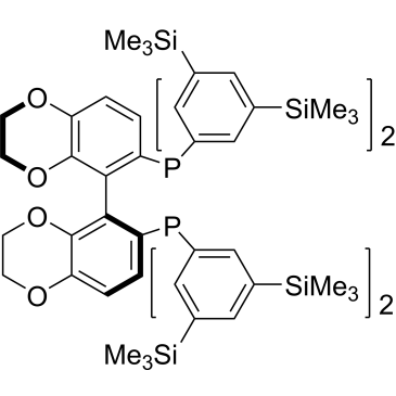 1,1′-[(5S)-2,2′,3,3′-Tetrahydro[5,5′-bi-1,4-benzodioxin]-6,6′-diyl]bis[1,1-bis[3,5-bis(trimethylsilyl)phenyl]phosphine]|CS-0655851