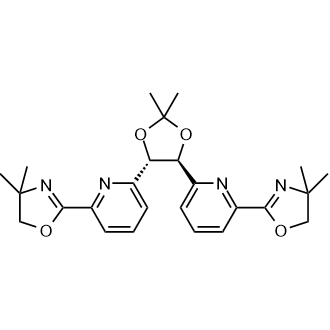 2,2'-(((4S,5S)-2,2-Dimethyl-1,3-dioxolane-4,5-diyl)bis(pyridine-6,2-diyl))bis(4,4-dimethyl-4,5-dihydrooxazole)|CS-0655866
