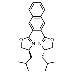 Oxazole, 2,2′-(2,3-naphthalenediyl)bis[4,5-dihydro-4-(2-methylpropyl)-, (4S,4′S)-|CS-0655872