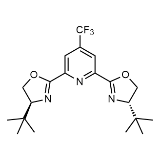 2,6-Bis[(4S)-4-(1,1-dimethylethyl)-4,5-dihydro-2-oxazolyl]-4-(trifluoromethyl)pyridine|CS-0655875