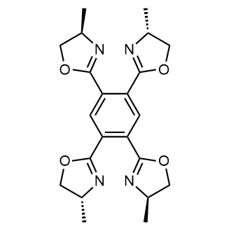 (4R,4′R,4′′R,4′′′R)-2,2′,2′′,2′′′-(1,2,4,5-Benzenetetrayl)tetrakis[4,5-dihydro-4-methyloxazole]|CS-0655979