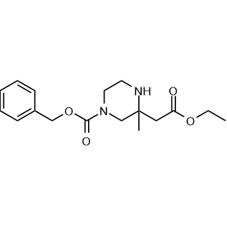Ethyl 2-methyl-4-[(phenylmethoxy)carbonyl]-2-piperazineacetate|CS-0656027