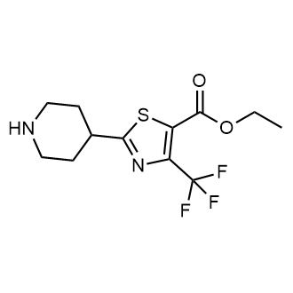 Ethyl 2-(4-piperidinyl)-4-(trifluoromethyl)-5-thiazolecarboxylate|CS-0656091