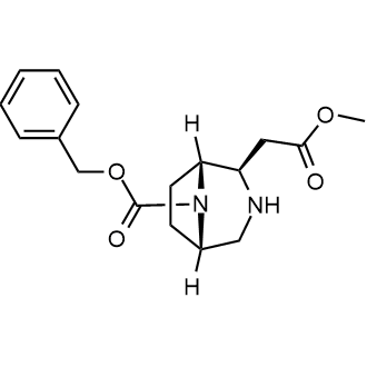 Benzyl (1R,2R,5S)-2-(2-methoxy-2-oxoethyl)-3,8-diazabicyclo[3.2.1]octane-8-carboxylate|CS-0656131