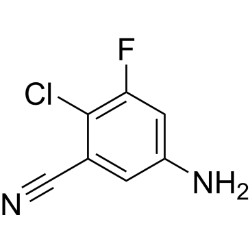 5-Amino-2-chloro-3-fluorobenzonitrile|CS-0656250