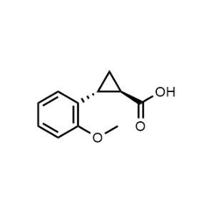 rel-(1R,2R)-2-(2-Methoxyphenyl)cyclopropanecarboxylic acid|CS-0656273