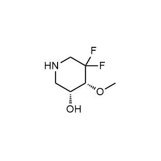 rel-(3R,4R)-5,5-Difluoro-4-methoxypiperidin-3-ol|CS-0656291