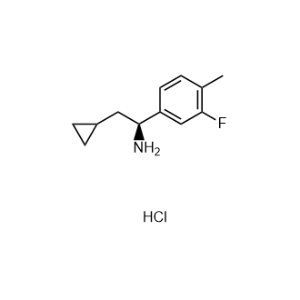 (S)-2-Cyclopropyl-1-(3-fluoro-4-methylphenyl)ethanamine hydrochloride|CS-0656322
