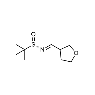 (S)-2-methyl-N-((E)-(tetrahydrofuran-3-yl)methylene)propane-2-sulfinamide|CS-0656406