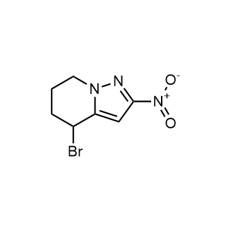 4-Bromo-2-nitro-4,5,6,7-tetrahydropyrazolo[1,5-a]pyridine|CS-0656429
