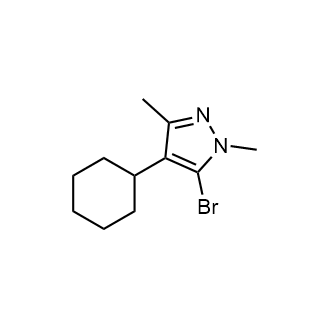 5-Bromo-4-cyclohexyl-1,3-dimethyl-1h-pyrazole|CS-0656436