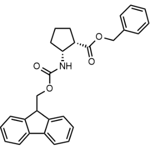 rel-Benzyl (1s,2r)-2-((((9h-fluoren-9-yl)methoxy)carbonyl)amino)cyclopentane-1-carboxylate|CS-0656575