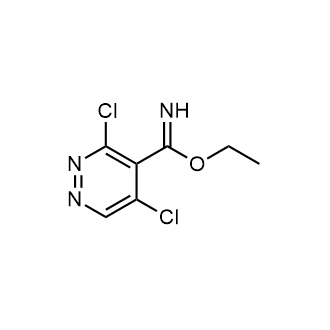 Ethyl 3,5-dichloropyridazine-4-carbimidate|CS-0656610