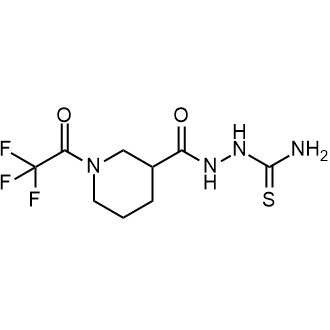 2-(1-(2,2,2-Trifluoroacetyl)piperidine-3-carbonyl)hydrazine-1-carbothioamide|CS-0656619