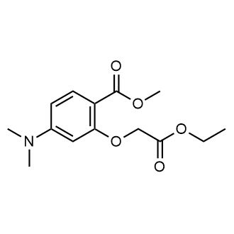 Methyl 4-(dimethylamino)-2-(2-ethoxy-2-oxoethoxy)benzoate|CS-0656626